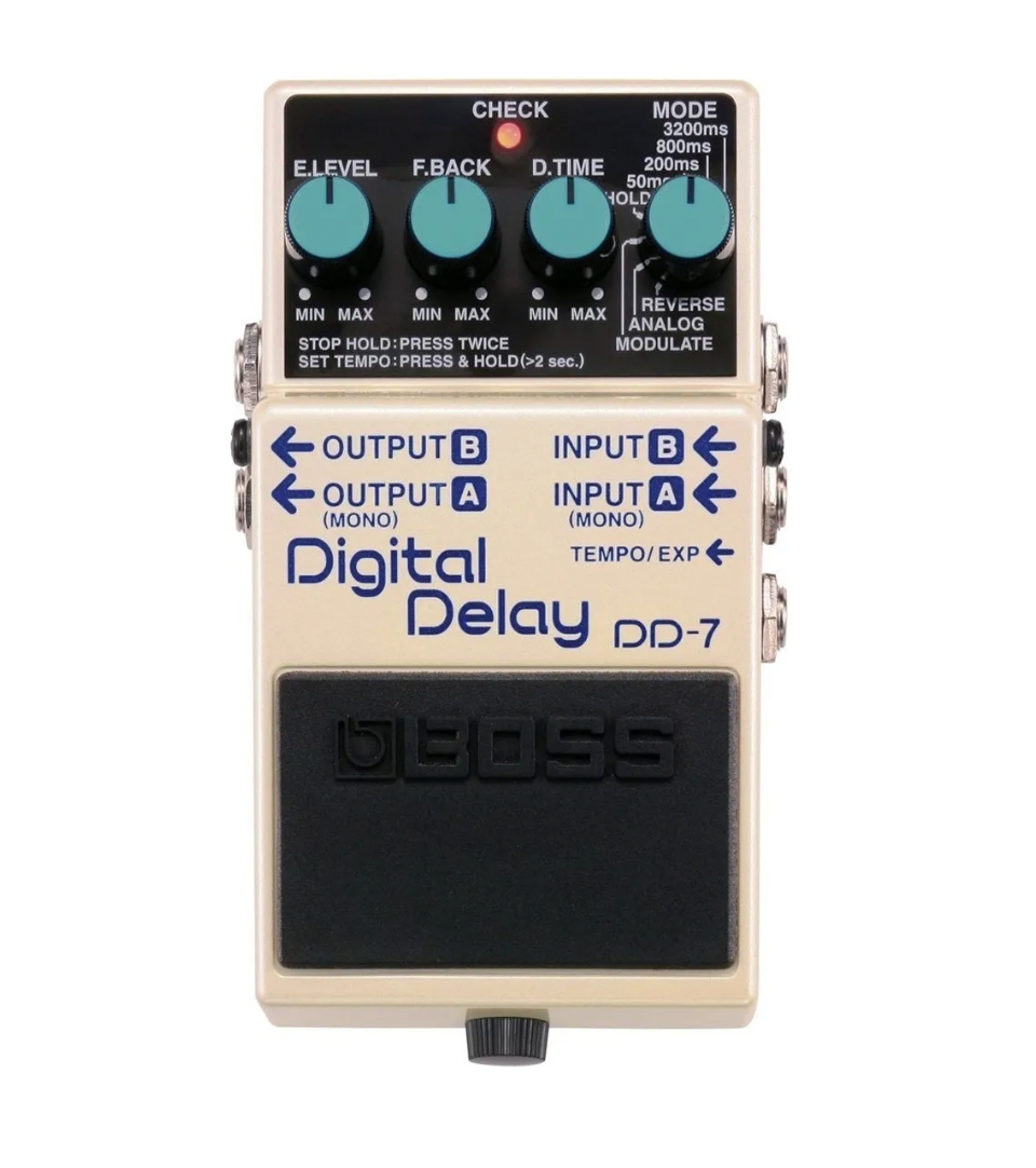 PEDAL BOSS DD-7 DIGITAL DELAY GUITARRA