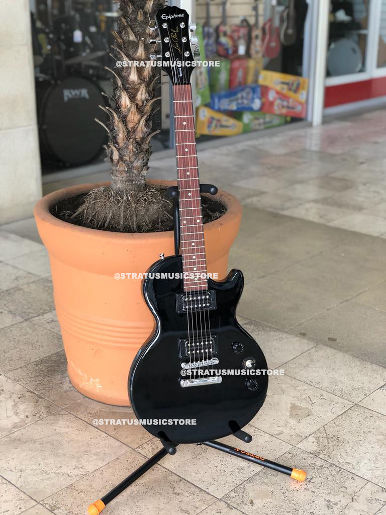 PAQUETE GUITARRA ELECTRICA EPIPHONE BK