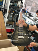 GUITARRA IBANEZ GRX70QA-TKS ELECTRICA GRIS TRANSP.