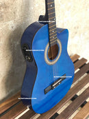 GUITARRA MCCARTNEY ELECTROACUSTICA AZUL