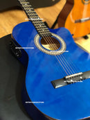 GUITARRA MCCARTNEY ELECTROACUSTICA AZUL