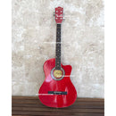 GUITARRA ELECTROACUSTICA MCCARTNEY ROJA