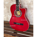 GUITARRA ELECTROACUSTICA MCCARTNEY ROJA