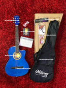 GUITARRA MCCARTNEY ELECTROACUSTICA AZUL