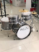 BATERIA HEAD-PRO Jr. PLATA BRILLANTE 5PZ