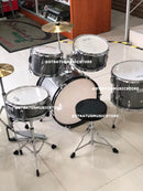 BATERIA HEAD-PRO Jr. PLATA BRILLANTE 5PZ