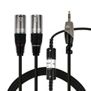 CABLE SOUNDKING 2 XLRM/1PLUG3.5 BXJ102-1