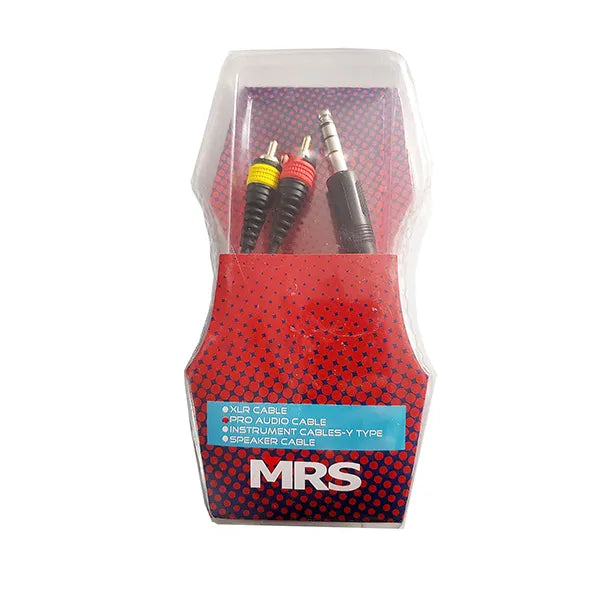 CABLE MORRISON ESTEREO MINI JACK A RCA DOBLE MACHO MRS-AU029-3M