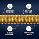 CUERDAS ELIXIR 19027 .009-.046 GUITARRA ELECTRICA OPTIWEB