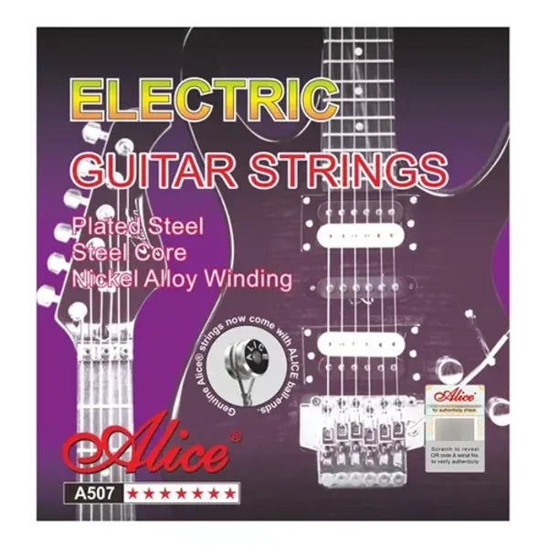 CUERDAS ALICE GUITARRA ELECTRICA 9-42 A507-SL