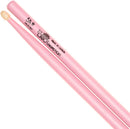BAQUETAS LOS CABOS HICKORY PINK 5A PUNTA MADERA LCD5APINK