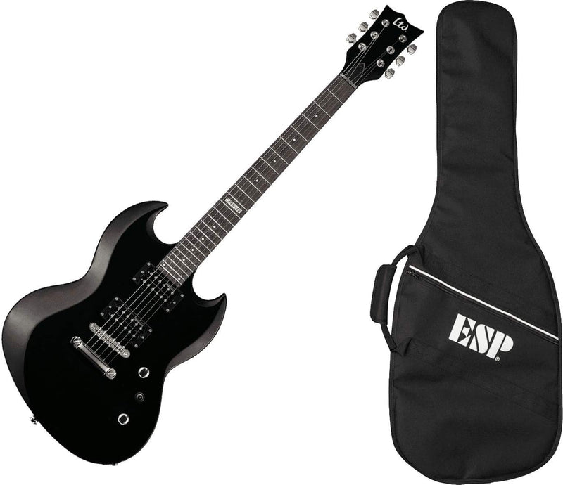 GUITARRA ELECTRICA LTD BY ESP TIPO SG CON FUNDA LVIPER10KITBLK