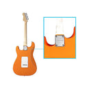 Paquete Guitarra Electrica Jethro Naranja