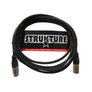 CABLE STRUKTURE PARA MICROFONO 6.10MTS XLR-XLR
