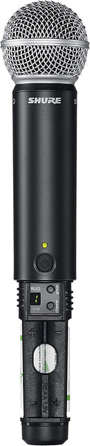 MICROFONO DE MANO SHURE BLX24/SM58 SISTEMA INALAMBRICO