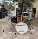 BATERIA EVOLUTION 4 PZAS NEGRA BRILLANTE