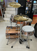 BATERIA EVOLUTION 4 PIEZAS COLOR BRONCE