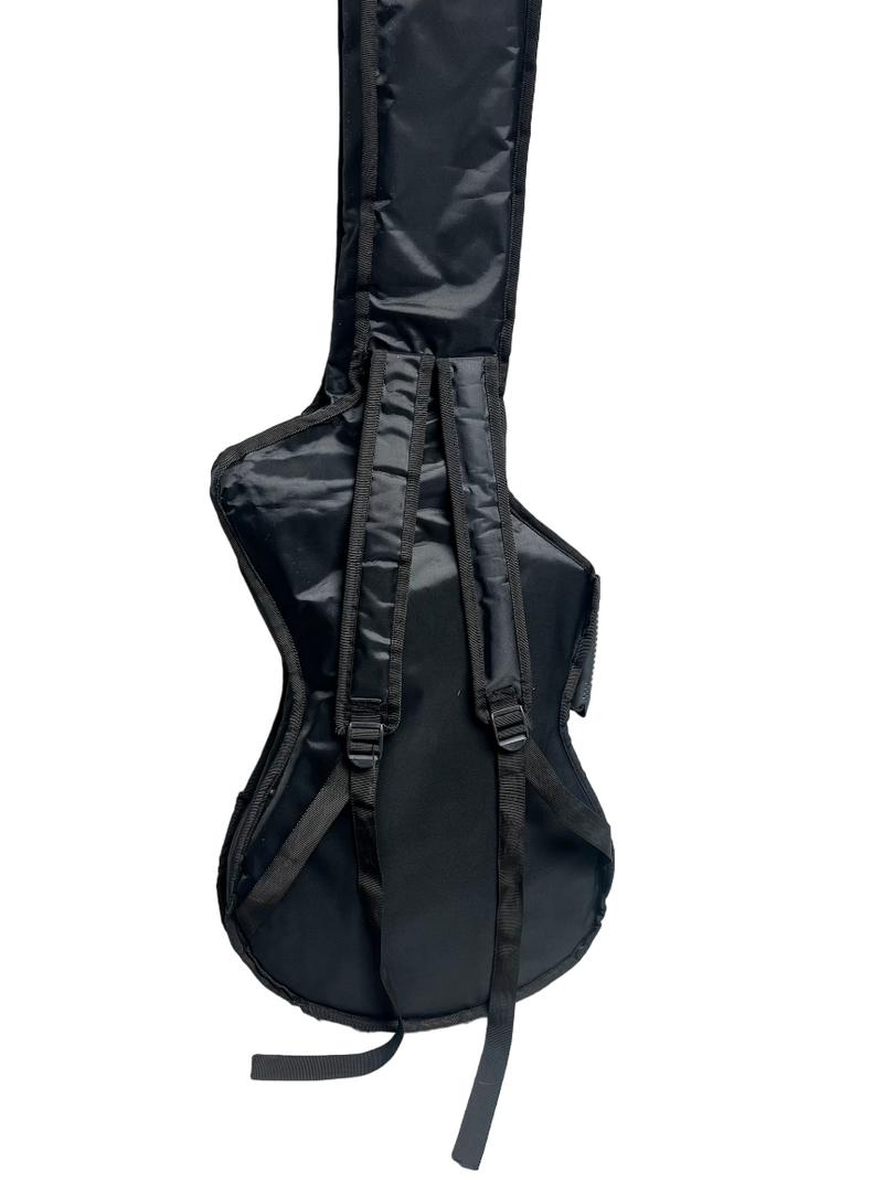 FUNDA ACOLCHADA GUITARRA ELECTRICA IBANEZ PS120 CON BOLSO HAZA Y CORREAS