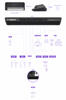 TECLADO PROFESIONAL YAMAHA PSR-SX920 61 TECLAS ARRANGER WORKSTATION