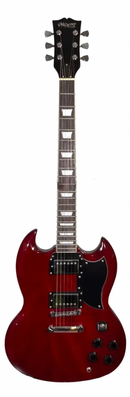 GUITARRA ELECTRICA TIPO SG COLOR CHERRY MCCARTNEY