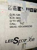 LED SPOT 36B RGB SHOWCO
