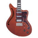 GUITARRA ELECTRICA SEMIHUECA D'ANGELICO BEDFORD DELUXE MATTE WALNUT