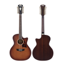 DOCEROLA ELECTROACUSTICA D'ANGELICO FULTON PREMIER CARAMEL BURST