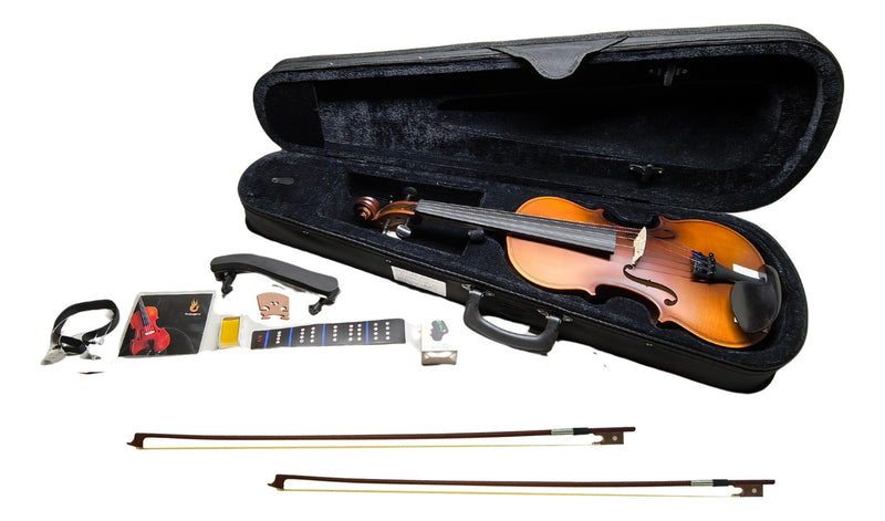 VIOLIN ACUSTICO PARIS 3/4 KIT COMPLETO ANTIGUO MATE