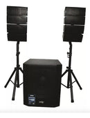 LINE ARRAY VAMAV SUB 18" DSP 2 SATELITE BIG SU HYPER
