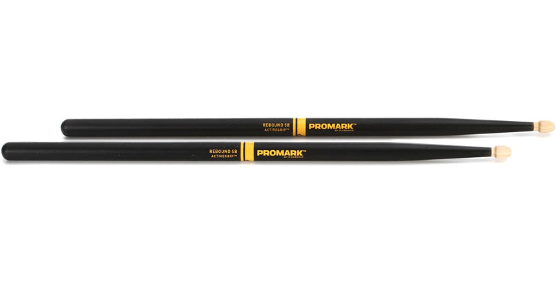 BAQUETAS PROMARK 5B REBOUND HICKORY PUNTA MADERA R5BAG