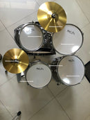 BATERIA HEAD-PRO JUNIOR BRONCE METALICO 5PZ