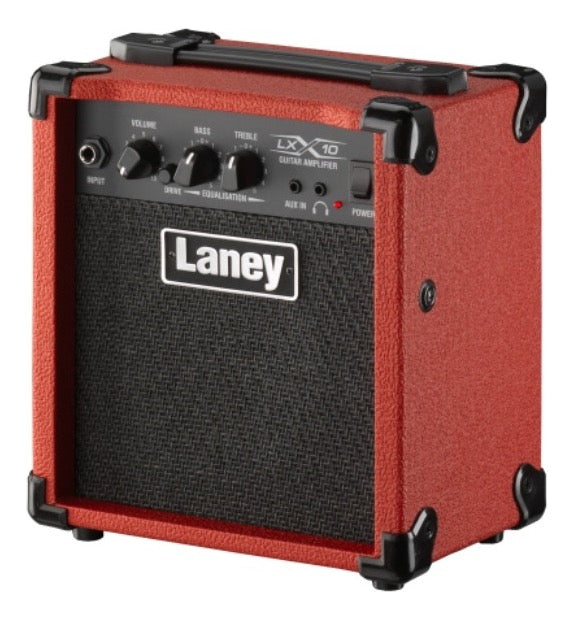 AMPLIFICADOR LANEY GUITARRA ELECTRICA 10W LX10-RED