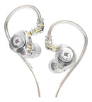 AUDIFONOS EDX-PRO IN-EAR AISLAMIENTO DE RUIDO TRANSPARENTES