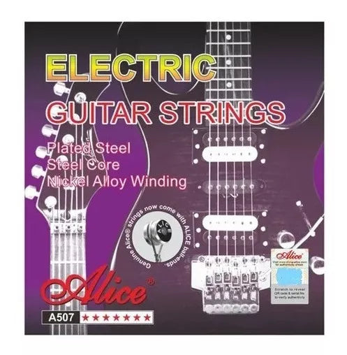 CUERDAS ALICE GUITARRA ELECTRICA 10-46 A507-L