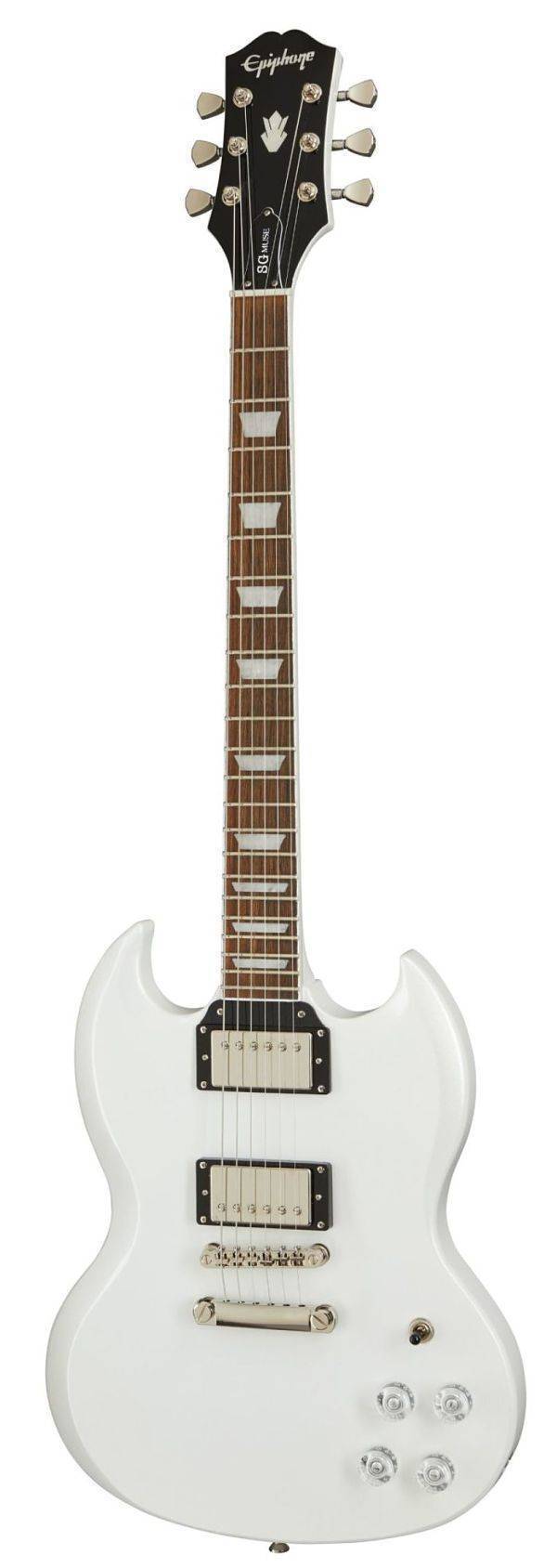 GUITARRA ELECTRICA EPIPHONE SG MUSE PEARL WHITE ENMSPWMNH1