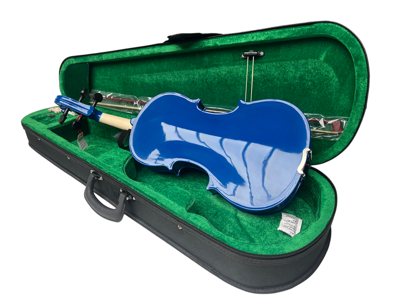 VIOLIN CREMONA CON ESTUCHE 4/4 AZUL CR005BL