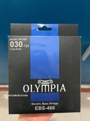CUERDAS BAJO ELECTRICO 6 CUERDAS OLYMPIA 030-125 EBS-466