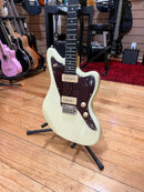 GUITARRA ELECTRICA TAGIMA TW61 JAZZ MASTER BLANCA GOLPEADOR VINO