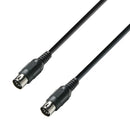 CABLE MIDI 1.5 MTS 5 PINES ADAM HALL K3MIDI0150BLK
