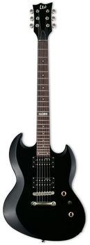 GUITARRA ELECTRICA LTD BY ESP TIPO SG CON FUNDA LVIPER10KITBLK