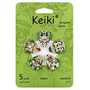 PAQUETE DE 5 PLUMILLAS ORTEGA KEIKI TOTEM