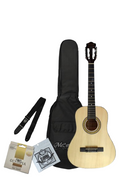 GUITARRA TERCEROLA SMIGER 3/4 TAHALÍ FUNDA Y CUERDAS