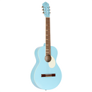 GUITARRA ACUSTICA  CLASICA ORTEGA CON FUNDA DELUXE SERIE GAUCHO SKY BLUE