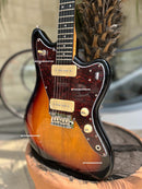 GUITARRA ELECTRICA TAGIMA TW61 JAZZ MASTER SOMBREADA GOLPEADOR VINO