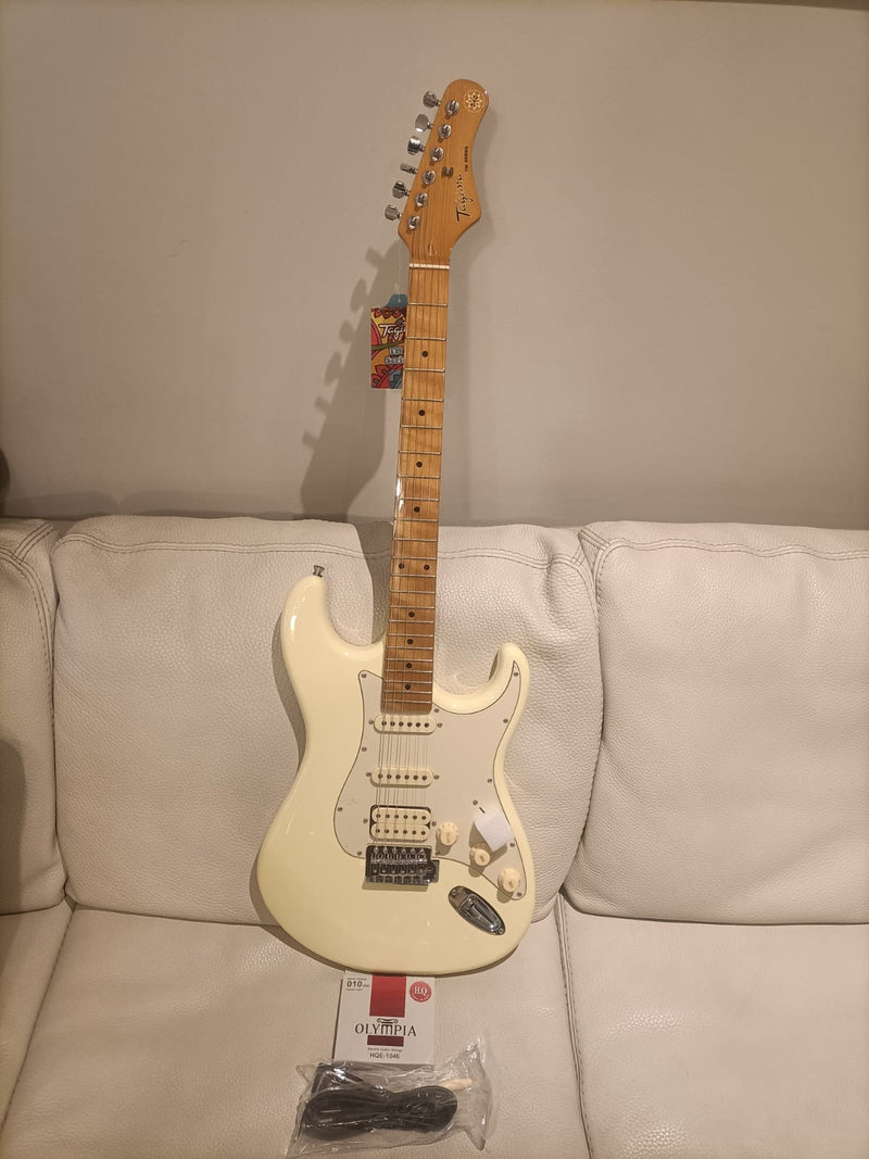 GUITARRA ELECTRICA TAGIMA ST BLANCO OLYMPIC TG-540