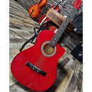 GUITARRA ELECTROACUSTICA MCCARTNEY ROJA