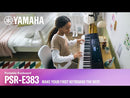TECLADO YAMAHA PSR-E383 PORTATIL 61 TECLAS