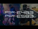 TECLADO PORTATIL YAMAHA PSR-E483 61 TECLAS