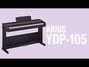 PIANO DIGITAL YAMAHA ARIUS YPD-105R DARK ROSEWOOD