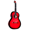 GUITARRA ELECTROACUSTICA VALDEZ ROJA